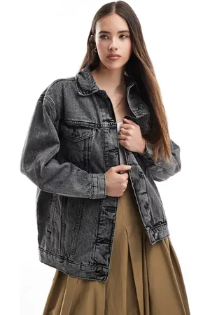 Brave Soul Oversized denim jacket in