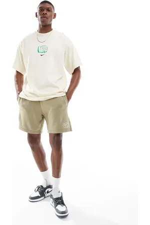 Nike Air run shorts in khaki