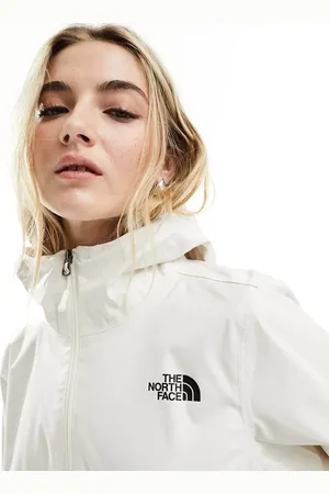 The North Face Quest waterproof jacket in cream