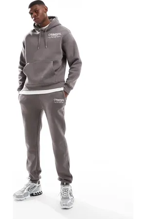 Criminal Damage City jogger charcoal in charcoal