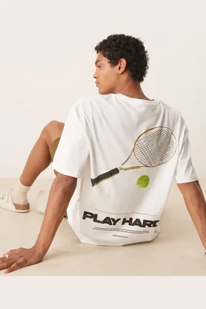 ASOS Oversized t-shirt with sports graphic in