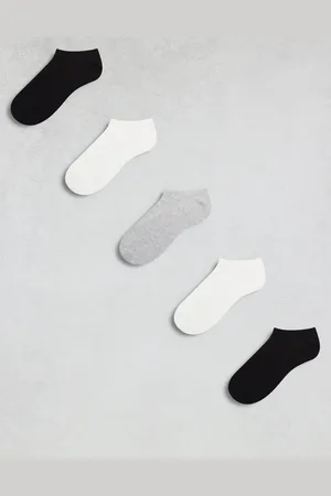 ASOS 5 pack trainer socks in multi