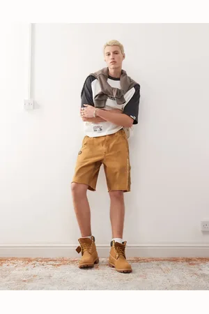 A Bathing Ape Aape by A Bathing Ape worker carpenter shorts in beige