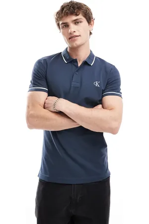 Calvin Klein Logo tipped polo in