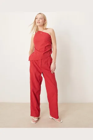 ASOS Tailored flower textured relaxed trousers co-ord in