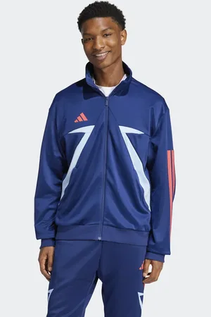 adidas House of tiro nations pack track top in dark / glow / semi l