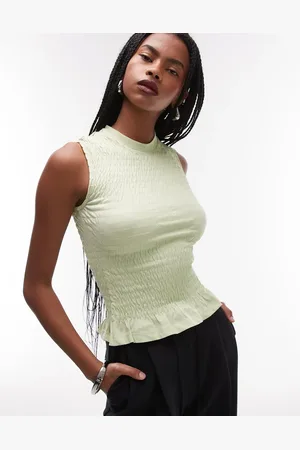 AllSaints Ode tank in jade