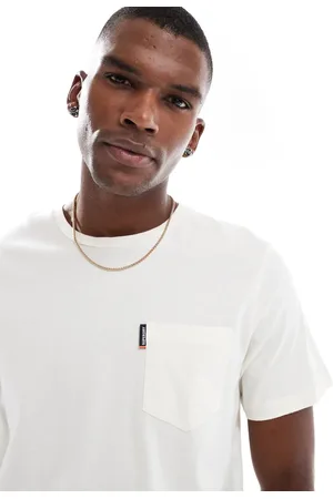 Superdry Classic essential pocket t-shirt in bone