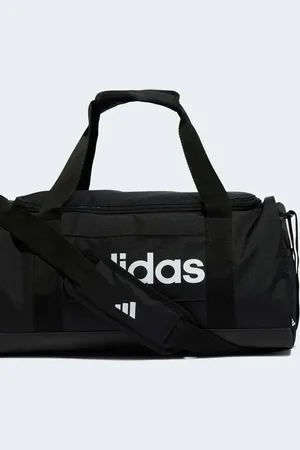 adidas Linear duffel bag small in / / white