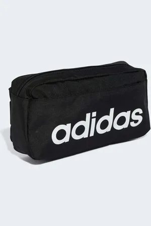 adidas Linear bum bag in / white