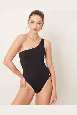 Nike Nike Essential asymmetrical one piece swimsuit in