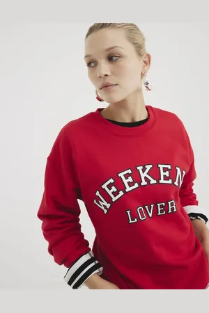 River Island Long sleeve weekend sweatshirt in - bright