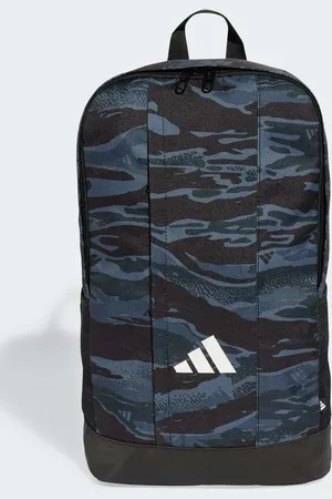 adidas Linear graphic backpack in five / six / white