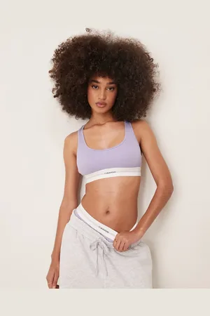Calvin Klein Modal rib bralette in lilac