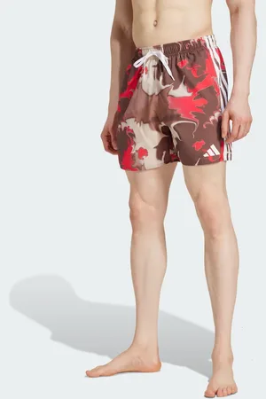 adidas Tie-dye swim shorts 5-inch in preloved ruby