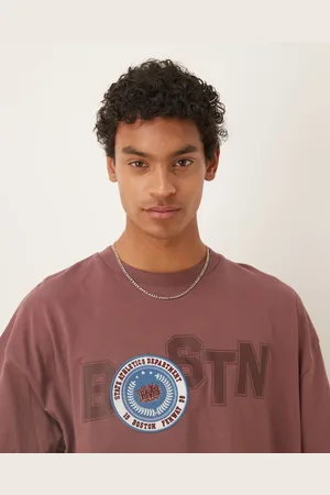 ASOS Oversized t-shirt with city badge and graphic in