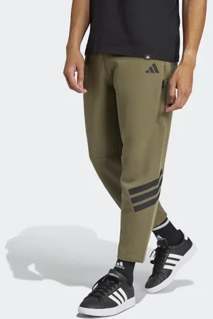 adidas Future icons 3-stripes pocket pants in olive strata