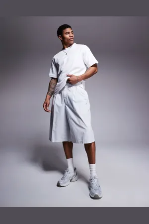 Nike Club woven shorts in grey