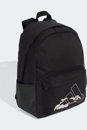 adidas Classic flower backpack in / off white