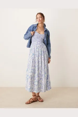Free People Sweet nothings printed midi dress in