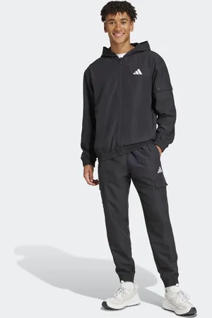 adidas Sportswear woven cargo track suit in