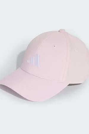 adidas New logo embroidered baseball cap in clear / white