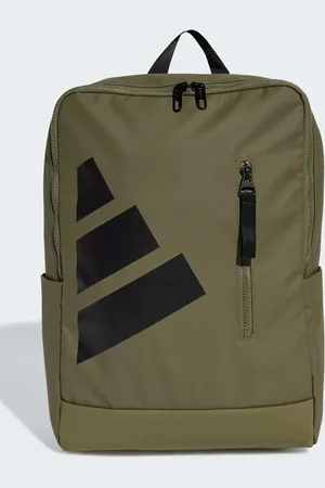 adidas Back-to-university backpack in olive strata / black
