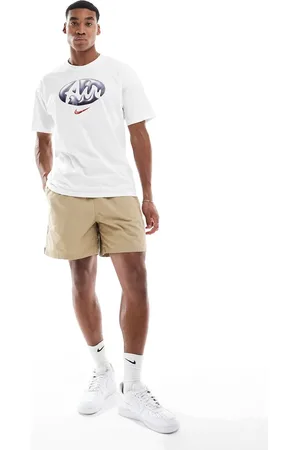 Nike Club woven shorts in beige