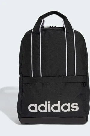 adidas Linear essentials backpack in / silver metallic