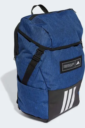 adidas 4athlts camper backpack in shadow navy / white