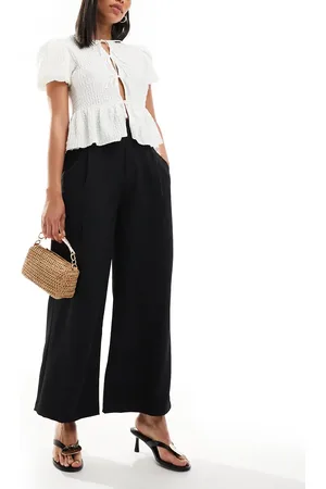 Stradivarius Cropped tailored trouser in