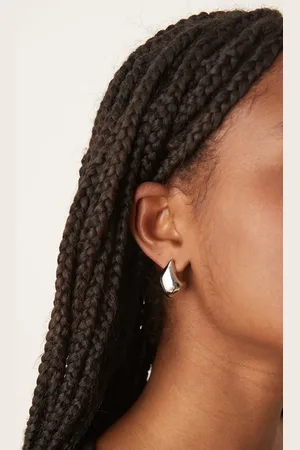 ASOS Stud tear-drop earrings in tone