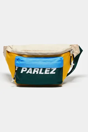 Parlez Explorer logo detail contrast panel bum bag in