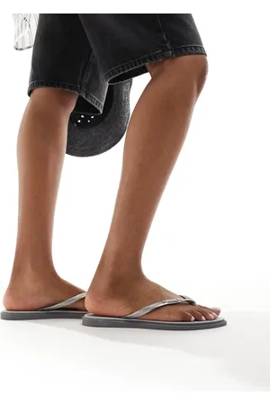 Havaianas Slim point flip flops in steel