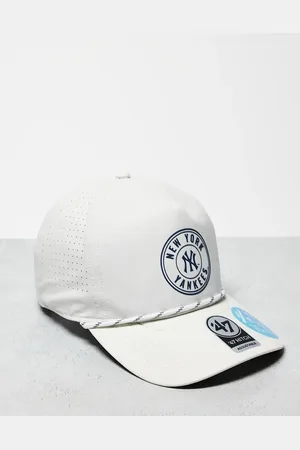 47 Brand NY Yankees baseball cap in off with peak trim