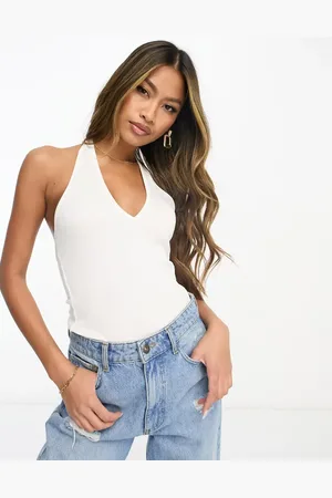 ASOS Halter neck bodysuit in