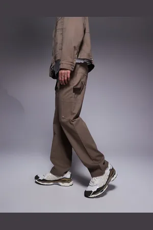 The Couture Club Co-ord twill double patch trousers in washed
