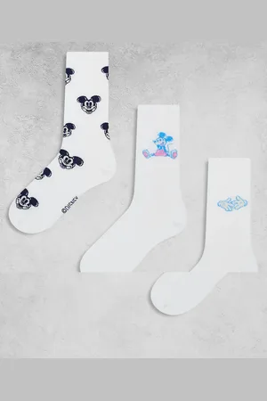 ASOS Disney Mickey Mouse 3 pack sock in