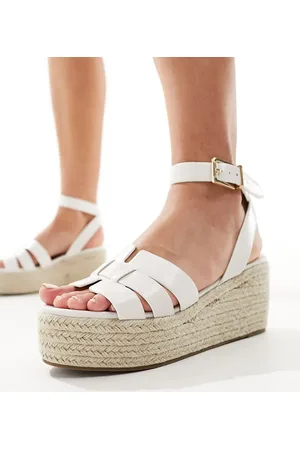 Raid Harlene plaftorm espadrille sandals in