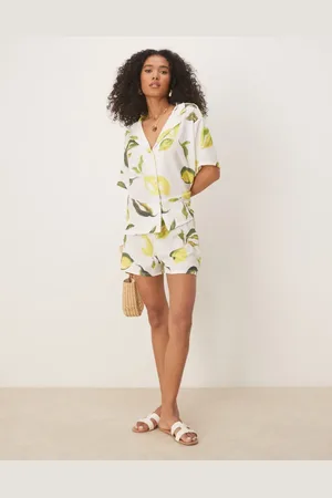 ASOS Shorts co-ord in lemon print