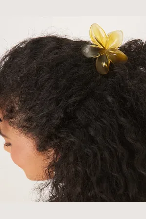 DesignB London Hawaiian flower hair claw in ombre