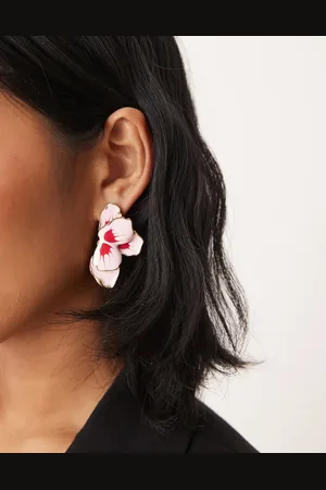 ASOS Stud earrings with petal detail in