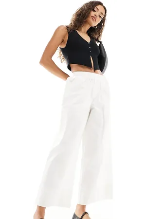 ASOS ASOS DESIGN Petite pull on culotte in