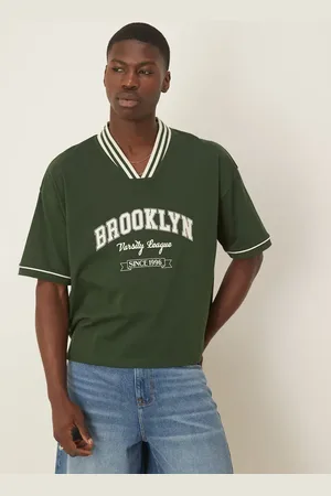 ASOS Boxy oversized t-shirt with sport graphic in