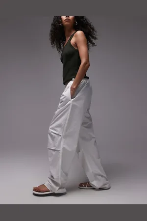 ARKET Sheer poplin pull-on trousers in