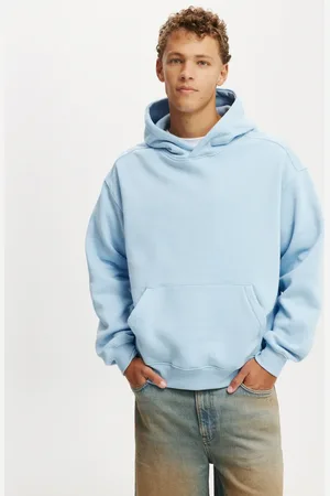 Cotton On Box fit hoodie in pearl