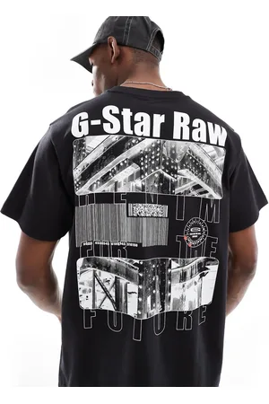 G-Star Oversized t-shirt in with barcode chest and back print