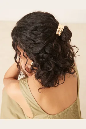 DesignB London Metal hair tie in