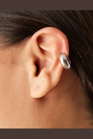 LOST SOULS Stainless steel chunky ear cuff in