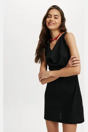 Cotton On Haven cowl neck mini dress in